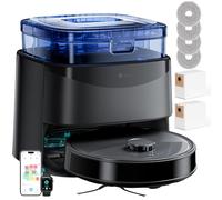 Lefant M3 Robot Aspirateur Laveur 12 000 Pa, Station Multifonctionnelle, Double Serpillière Rotative 200 TR/Min, Navigation dToF, Évitement d'obstacles PSD, 220min, WiFi 5G/APP/Alexa