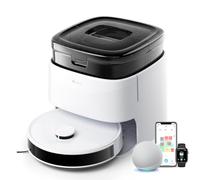Lefant M3 Robot Aspirateur Laveur 12 000 Pa, Station Multifonctionnelle, Double Serpillière Rotative 200 TR/Min, Navigation dToF, Évitement d'obstacles PSD, 220min, 30 réglages de Niveau d'eau