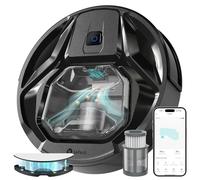 Lefant M320 Aspirateur Robot, 6000Pa d'Aspiration, Évitement Précis des Obstacles, Détection de Tapis, Zones Interdites, Idéal pour Les Poils d'animaux, Cheveux et Sols Durs Tapis, Contrôle App/Alexa