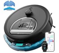 Lefant M330 Pro Robot Aspirateur Laveur 3 en 1, 5000Pa d'Aspiration, Navigation dToF, Cartographie, Zones Virtuelles, Évitement d'obstacles PSD, 150min, Aspirateur Robot Connecté par Alexa/APP/WiFi