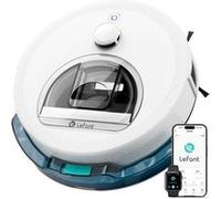 Lefant M330S Robot Aspirateur Laveur, Navigation LiDAR, Détection PSD, WiFi, Blanc Blanc