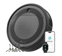 Lefant Robot Aspirateur M310 avec Navigation Précise, 4500 Pa, Autonomie de 150 Min, Filtre HEPA, Compatible Wi-FI, Idéal pour Poils d'animaux, Tapis et Sols Durs