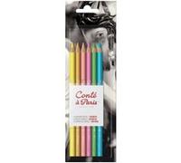 LEFCBOUR ETUI 6 CRAYON PASTEL VIF G