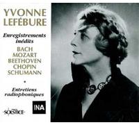Lefebure Yvonne - Enregistrements Inedit
