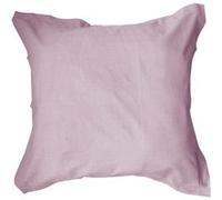 LEFEBVRE-TEXTILE Une Taie d'oreiller en coton rose pastel - 75 x 75 cm - 100 % Coton Rose G