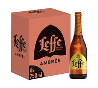 Leffe Ambrée Bière Pack 6 Bouteilles 75cl