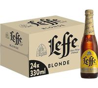 Leffe Blonde Bière Pack 24 Bouteilles 33cl