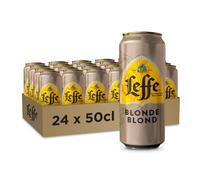 Leffe Blonde Bière Pack 24 Canettes 50cl