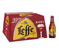 Leffe Ruby Bière Fruitée Pack 20 Bouteilles 25cl