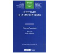 L'effectivité De La Sanction Pénale