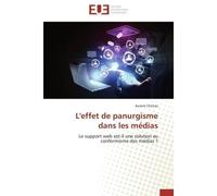 L'effet de panurgisme dans les médias - CHATRAS-A - Universitaires Europeennes - broché - Essai