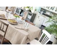 L'effet papillon Nappe Rectangle 150x250 cm Gaze de Coton Naturel