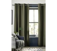 L'effet papillon Rideau Occultant 280x260 cm Doublure Polaire Polyester Romarin