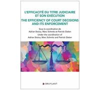 L'efficacité Du Titre Judiciaire Et Son Exécution