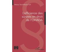 L'efficience des sûretés en droit de l'OHADA - Meissa Tend Madior Fall - L'harmattan - broché - Etude