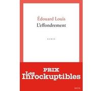 L'Effondrement Édouard Louis (Auteur)
