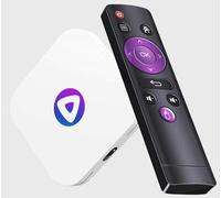 LEFFOT Android 13 TV Box 2025, M1 4K Ultra HD Boitier Android TV, 4Go RAM + 64Go ROM, Boitier IPTV Android 4K, Soutien 2.4G & 5G WiFi 6, BT 5.0, HDR10, Rockchip RK3528 Quad Core Arm Cortex-A53