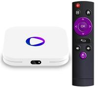 LEFFOT Android 13 TV Box 2025, M1 4K Ultra HD Boitier TV Android, 2Go RAM + 16Go ROM, Boitier IPTV, Soutien HDR10, 2.4G & 5G WiFi 6, BT 5.0, Rockchip RK3528 Quad Core A53
