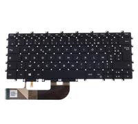 LeFix-Clavier Français AZERTY rétroéclairage pour Dell XPS 15 9575 2-in-1|Precision 5530 2-in-1,Noir