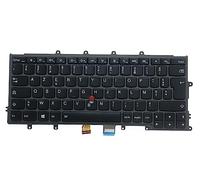 LeFix-Clavier Français FR pour Lenovo Thinkpad X230S X240 X240S X250 X260 X270 Backlit,01AV551