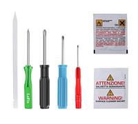 LeFix Kit d'outils de réparation 5 en 1 pour ordinateur portable, 4 tournevis, 1 crayon en plastique, 2 lingettes IPA, kit conçu pour ordinateur portable Dell Razer