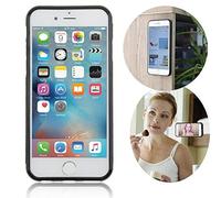 Lefon anti-gravité Selfie Coque magique Nano Sticky, metal, noir, For Apple iPhone 6/6s 4.7inch