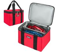 LEFOR·Z Sac de transport pour mixeur à main compatible avec les batteurs à main KitchenAid 5/6/7/9 Ultra Power Speed, étui de rangement de voyage portable pour accessoires de mixage KitchenAid - Rouge