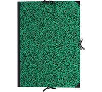 Lefranc Bourgeois 509001 Cordelette en Carton pour Bricolage et Loisirs Créatifs 120 x 80 cm, Vert Résistant et Flexible