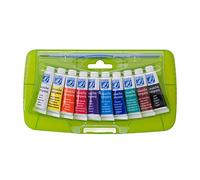 Lefranc Bourgeois - 807364 - Boite Plastique Gouache Pate Art Box 10 Tubes De 10ml