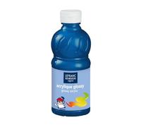 Lefranc Bourgeois - Acrylique liquide brillante Glossy pour enfants- 250ml Bleu Primaire