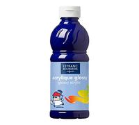 Lefranc Bourgeois - Acrylique liquide brillante Glossy pour enfants- 500ml Bleu Outremer