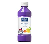 Lefranc Bourgeois - Acrylique liquide Essentiel pour enfants - Bouteille 500ml - Violet