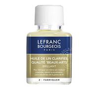 Lefranc Bourgeois Additif - Huile de Lin Clarifiée Flacon 75ml