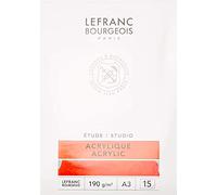Lefranc Bourgeois Bloc papier acrylique A3 Set de 15 Feuilles