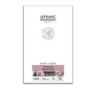 Lefranc Bourgeois Bloc papier dessin esquisse A3 Set de 50 Feuilles