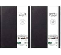 Lefranc Bourgeois Carnet Dessin A4 160 feuilles (Lot de 2)