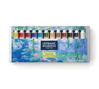 Lefranc Bourgeois - Coffret Giverny Impressionniste de couleurs à l'huile extra-fines, 12 × 20 ml