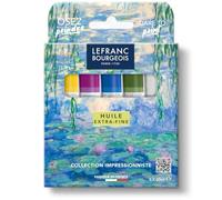 Lefranc Bourgeois - Coffret Giverny Impressionniste de couleurs à l'huile extra-fines, 5 × 20 ml