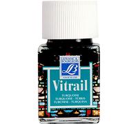 Lefranc Bourgeois Couleur Vitrail 50ml Bleu Turquoise