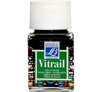 Peinture Vitrail Lefranc Bourgeois 50 Ml 534 , Vert Intense