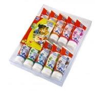 Lefranc & Bourgeois Education Assortiment Gouache Doigts - 10 Tubes - 80ml