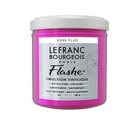 Lefranc Bourgeois Flashe Acrylique Pot 125ml Rose Fluo