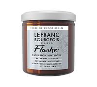 Lefranc Bourgeois Flashe Acrylique Pot 125ml Terre De Sienne Brûlée