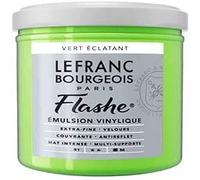 Lefranc Bourgeois Flashe Acrylique Pot 125ml Vert Éclatant