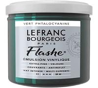Lefranc Bourgeois Flashe Acrylique Pot 125ml Vert Phtalocyanine