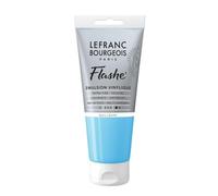 Lefranc Bourgeois Flashe Acrylique Tube 80ml Bleu Lagon
