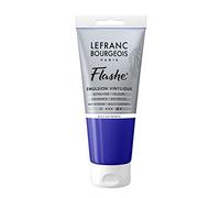 Lefranc & Bourgeois Peinture vinylique Extra Fine Flashe 80 ml 043 Bleu Outremer So