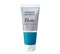 Lefranc Bourgeois Flashe Acrylique Tube 80ml Bleu Turquoise