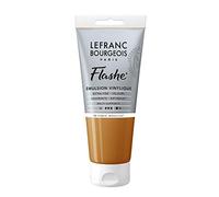 Lefranc Bourgeois Flashe Acrylique Tube 80ml Or Foncé Iridescent