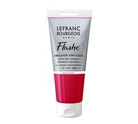Lefranc Bourgeois Flashe Acrylique Tube 80ml Rouge Rubis